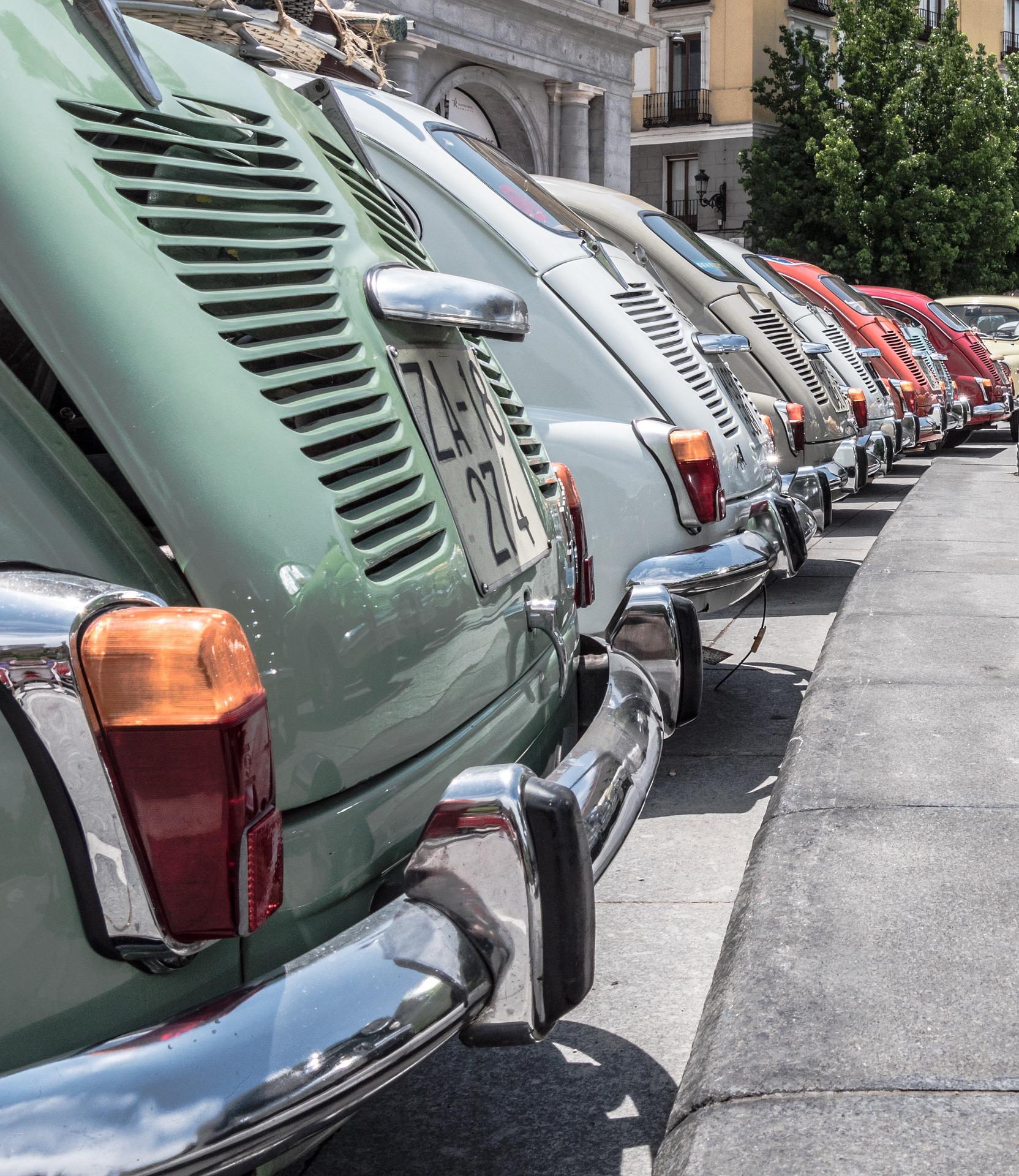 Concentración coches clásicos
