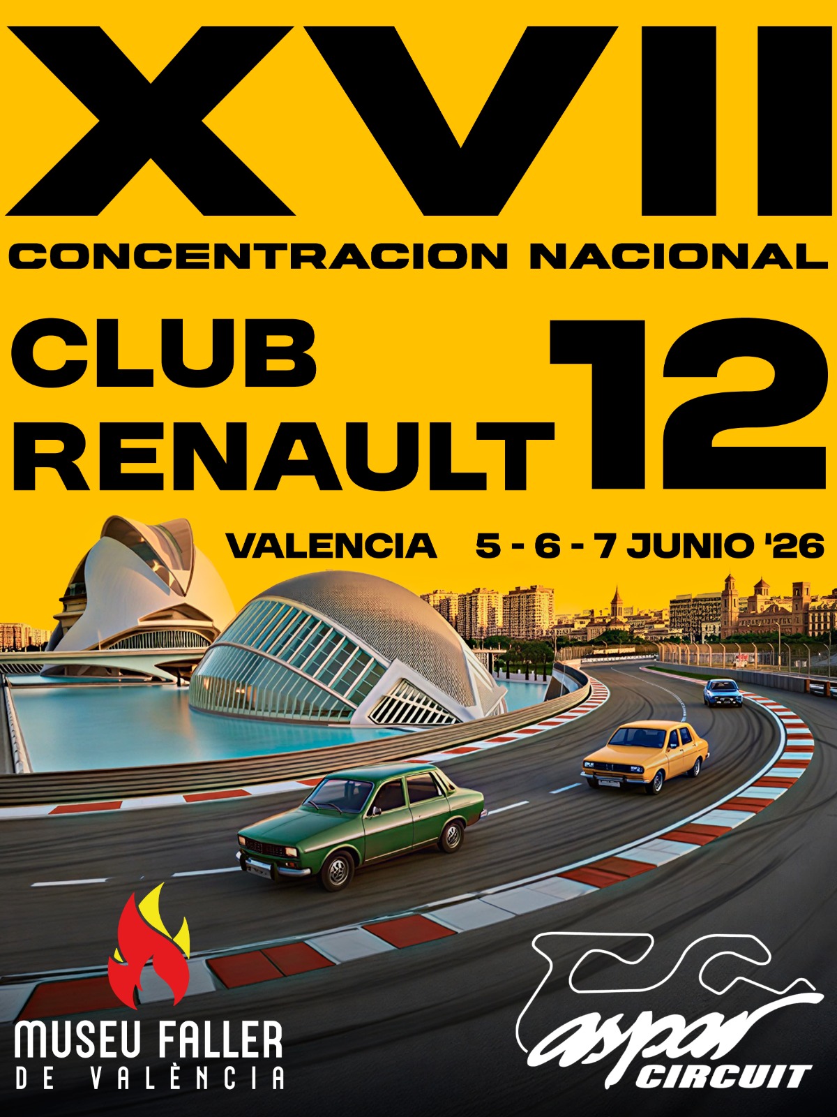 XVII Concentración Nacional Club Renault 12